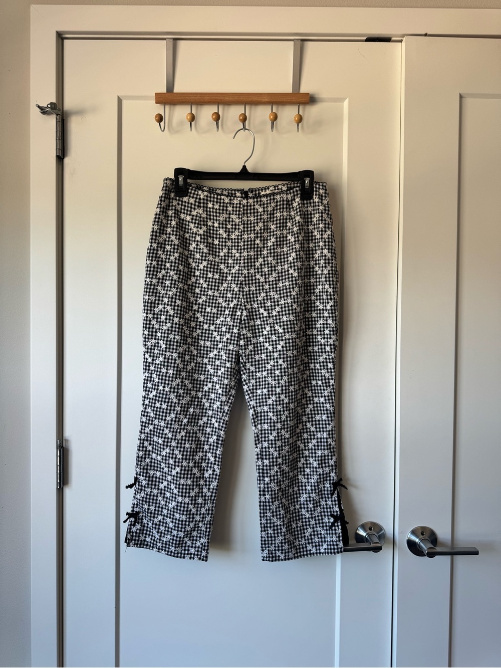 For Love & Lemons Zip Broderie Capris